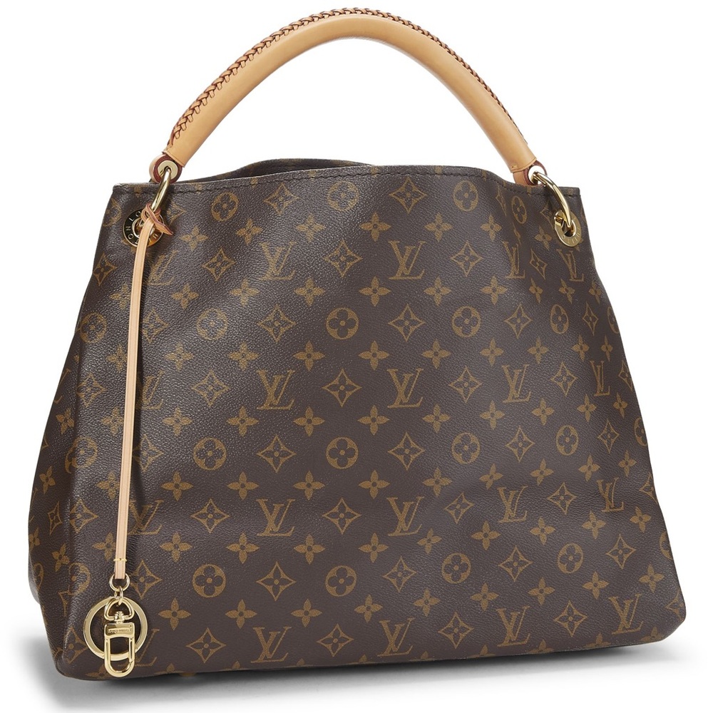 Authentic Louis Vuitton Brown Monogram Arsty MM